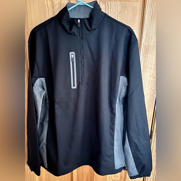 Straight Down New 1/4 Zip Pullover Jacket Men’s Size M Streetwear Pockets Gift - Picture 14 of 16